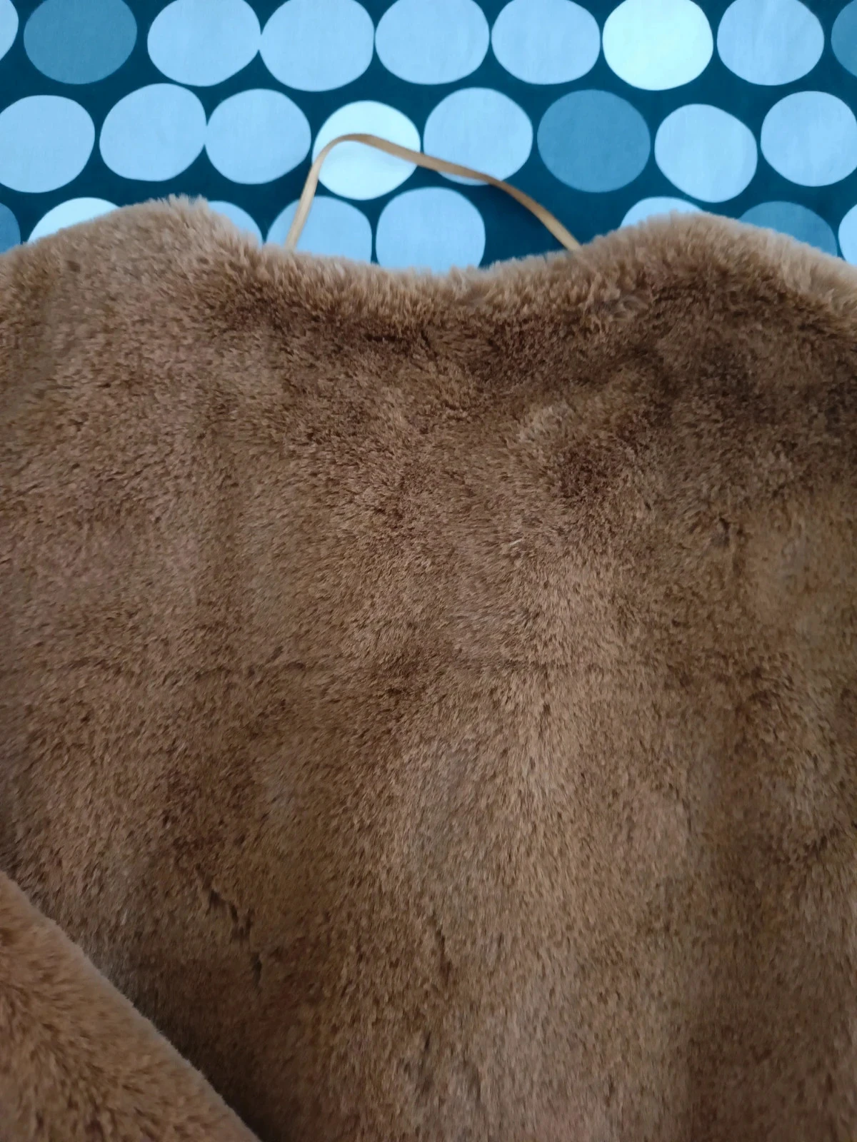 Jas - deken - manteau - cappotto van camel vacht van Bershka – photo 7